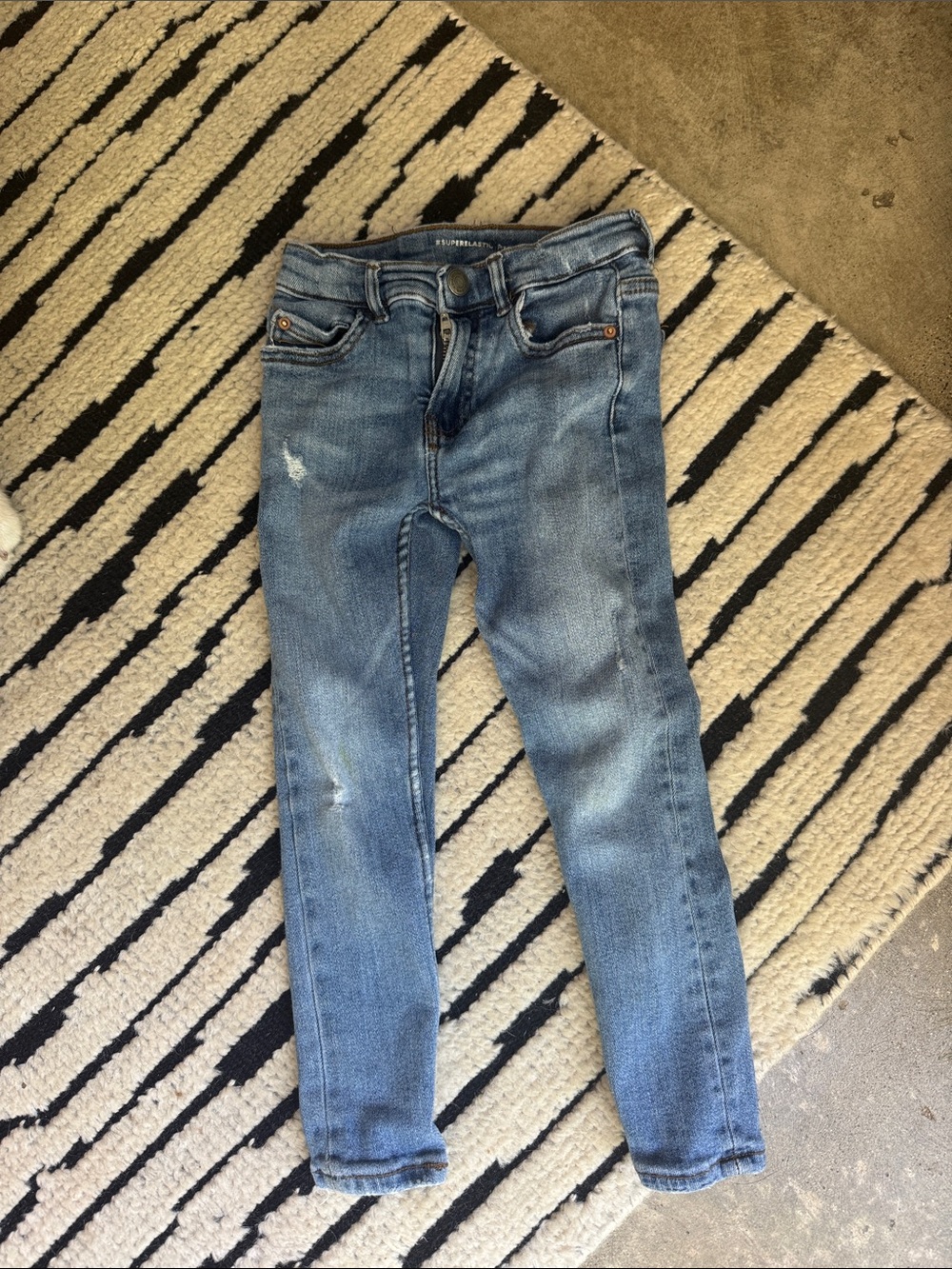 Zara Kids Blue Slim Stretch Jeans